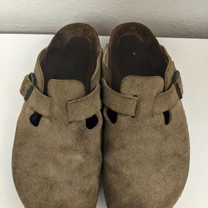 size 39 tan birkenstocks